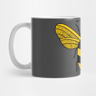 ORANGE AND BLACK BUMBLE BEE Mug